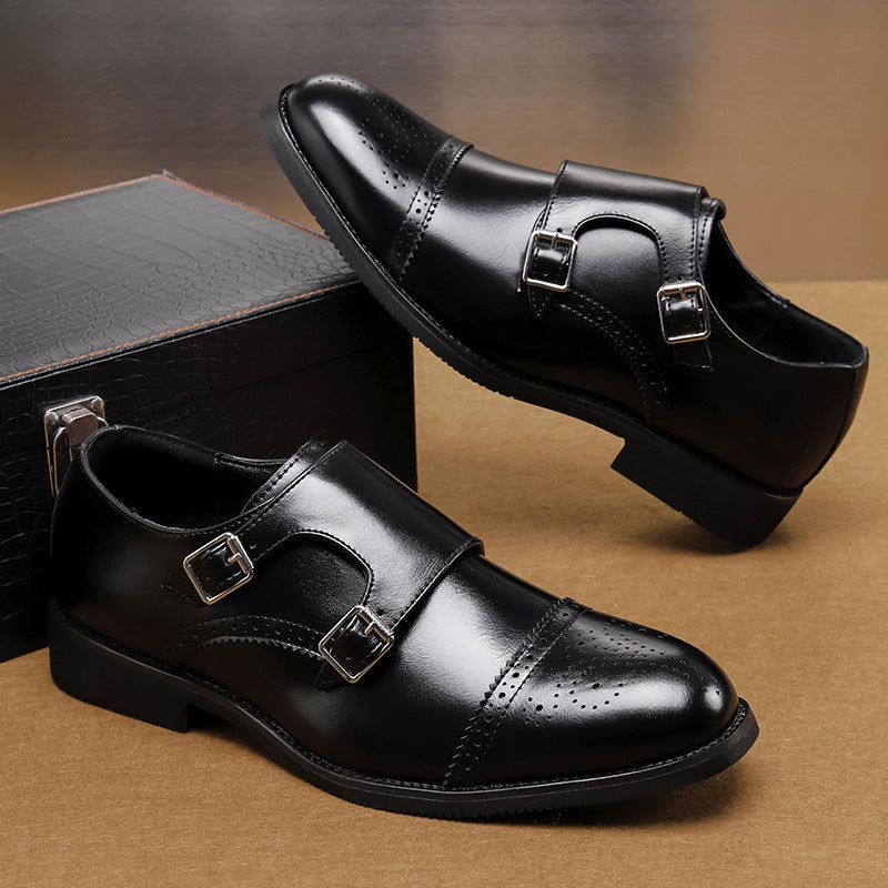 Leather British Style Business Formal Shoes