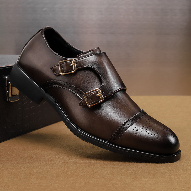 Leather British Style Business Formal Shoes