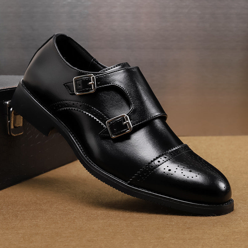 Leather British Style Business Formal Shoes