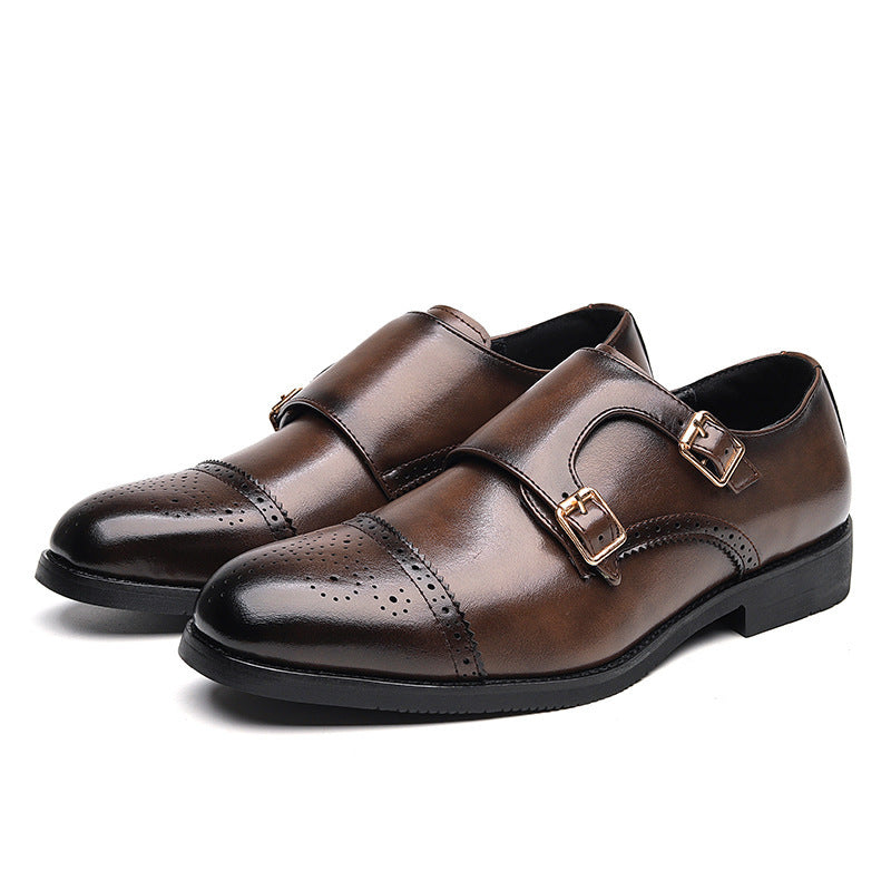 Leather British Style Business Formal Shoes